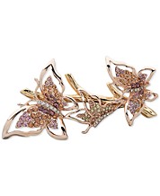 AUDIDI Brooches Pins， Rose Gold Color Zircon Crystal Luxury simulated pearl Rose Brooches Wholesales Fashion Jewelry For Women MKY6086