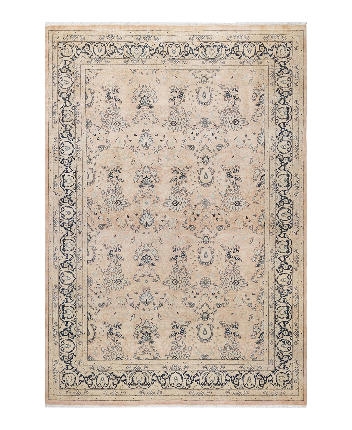 Closeout! Adorn Hand Woven Rugs Mogul M1195 6'1in x 9' Area Rug - Beige