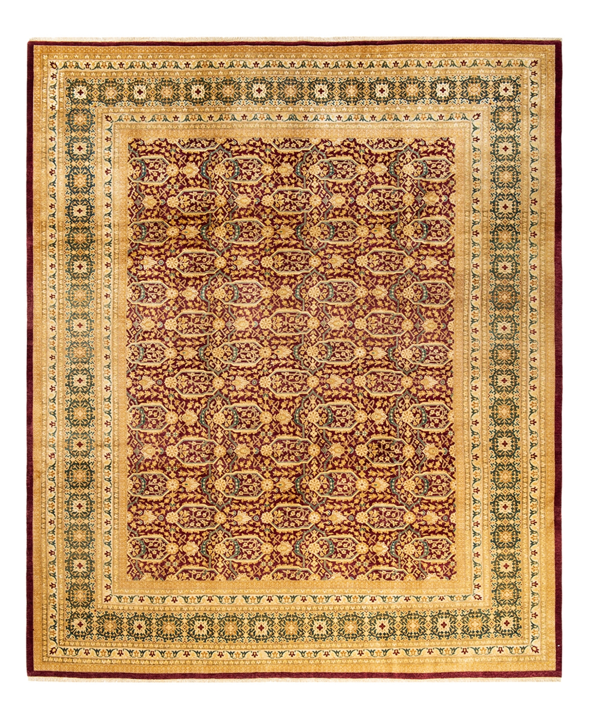 Closeout! Adorn Hand Woven Rugs Mogul M1255 9' x 11' Area Rug - Red