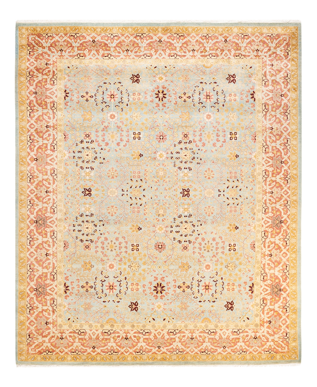 Closeout! Adorn Hand Woven Rugs Mogul M1442 8'5in x 10'1in Area Rug - Mist