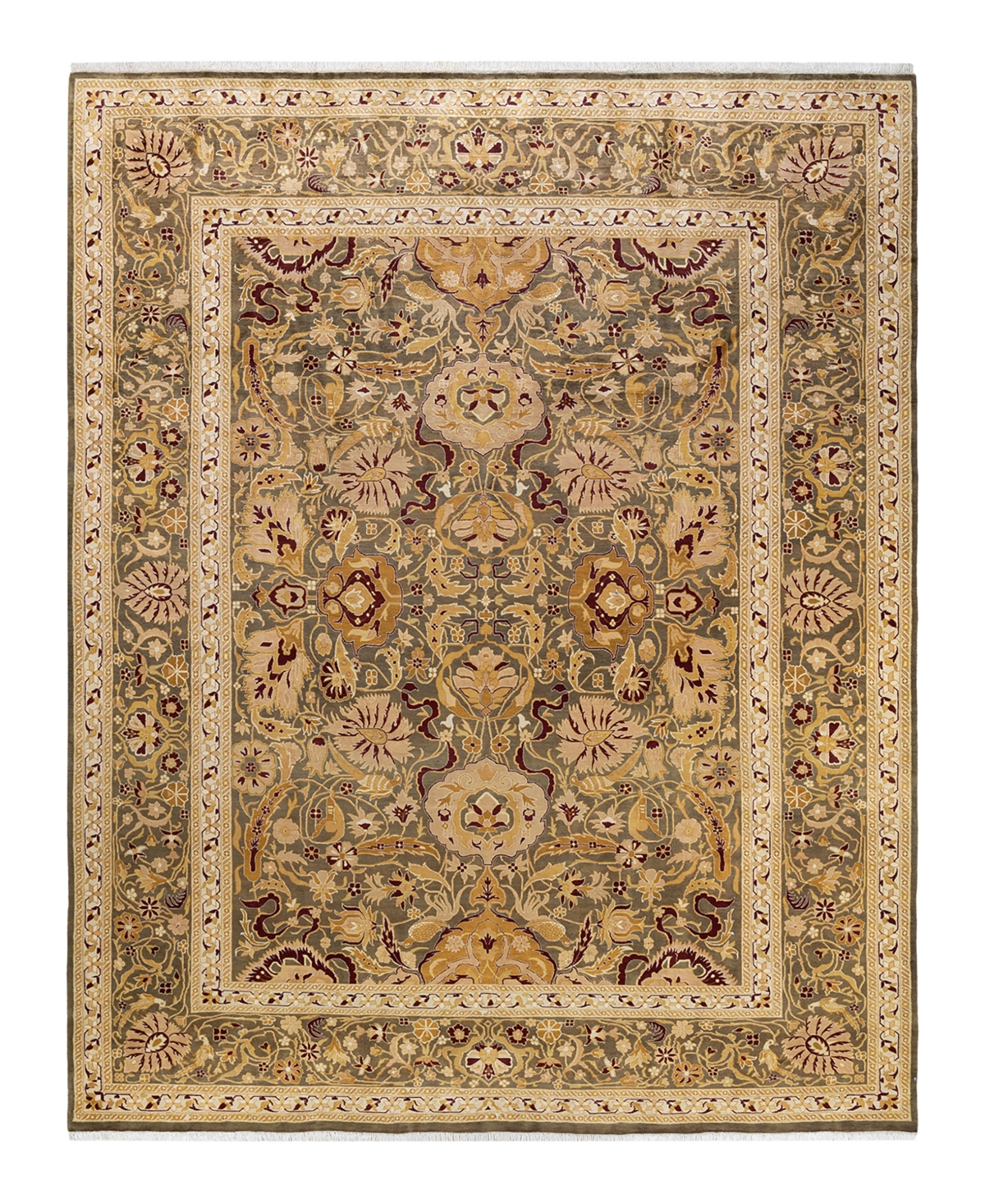 Closeout! Adorn Hand Woven Rugs Mogul M1405 9'2in x 11'9in Area Rug - Walnut