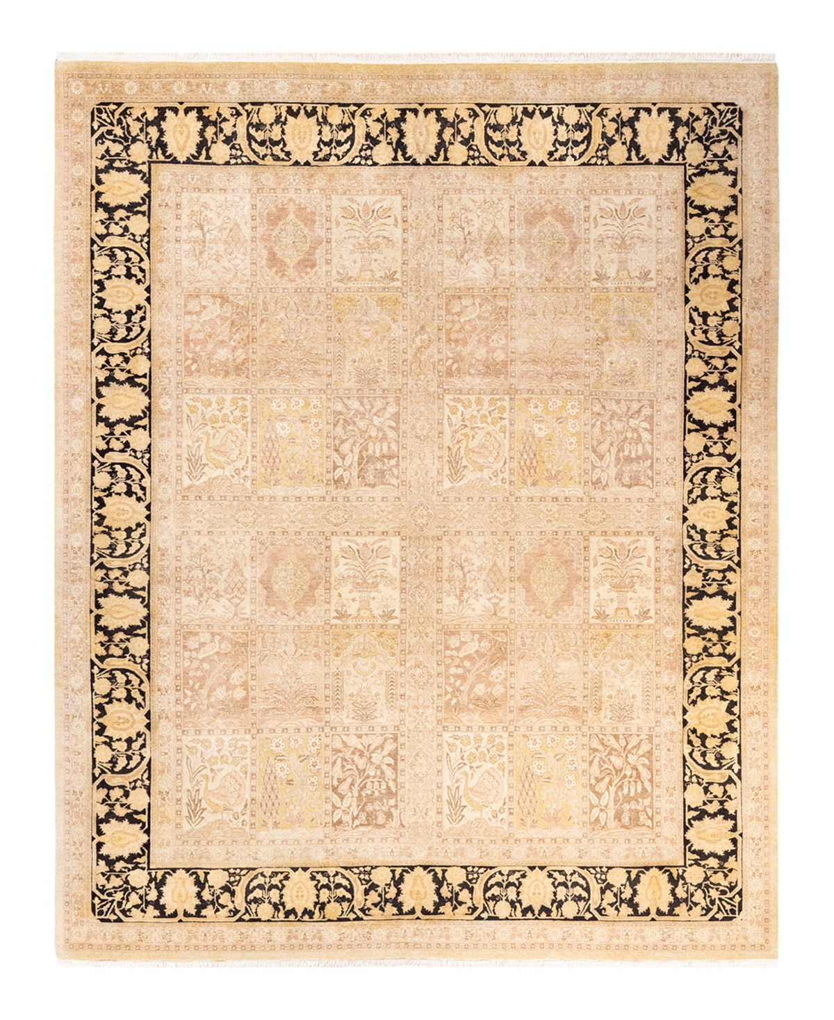 Closeout! Adorn Hand Woven Rugs Mogul M1437 8'4in x 10'6in Area Rug - Ivory