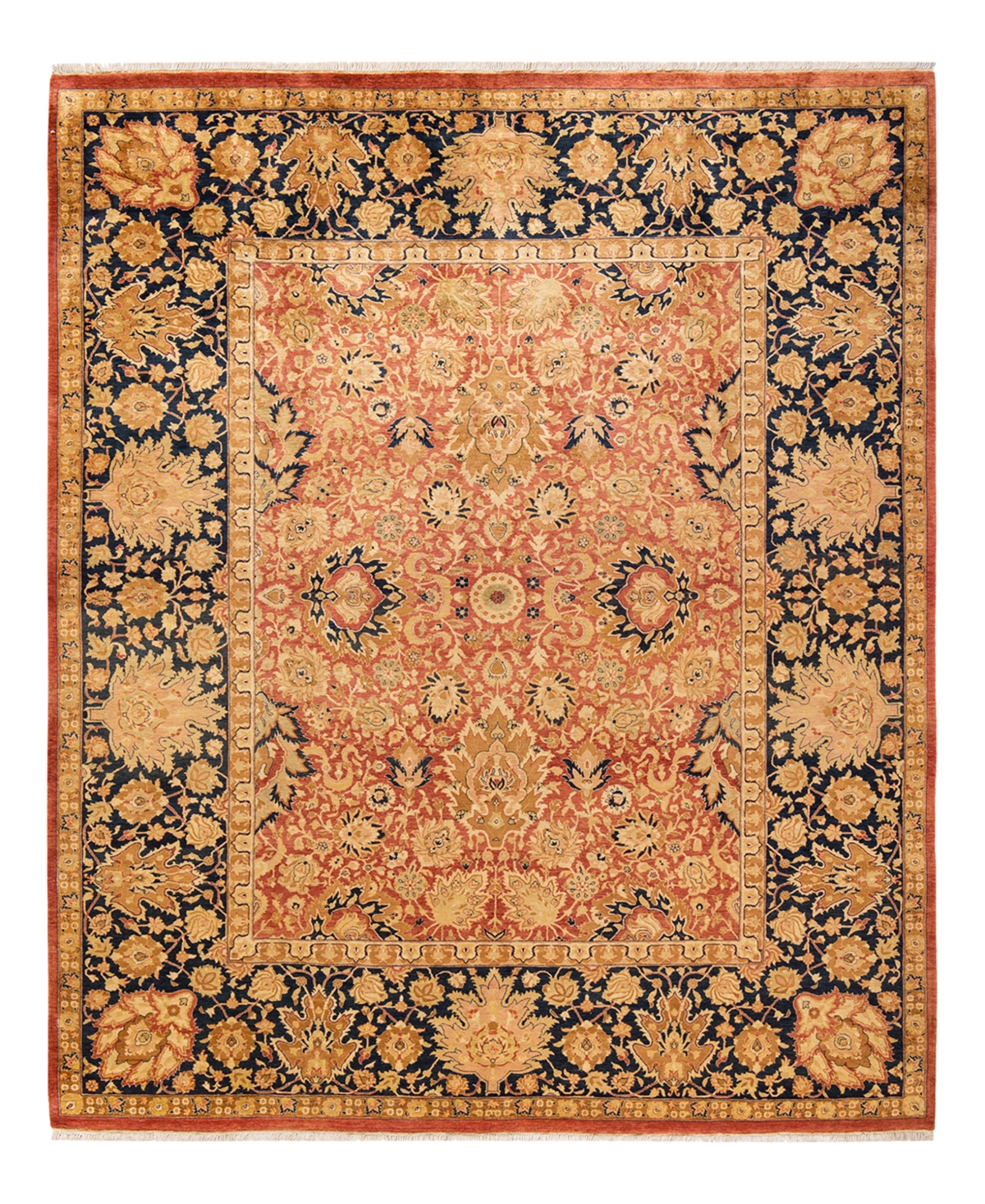 Closeout! Adorn Hand Woven Rugs Mogul M1404 8' x 10' Area Rug - Orange