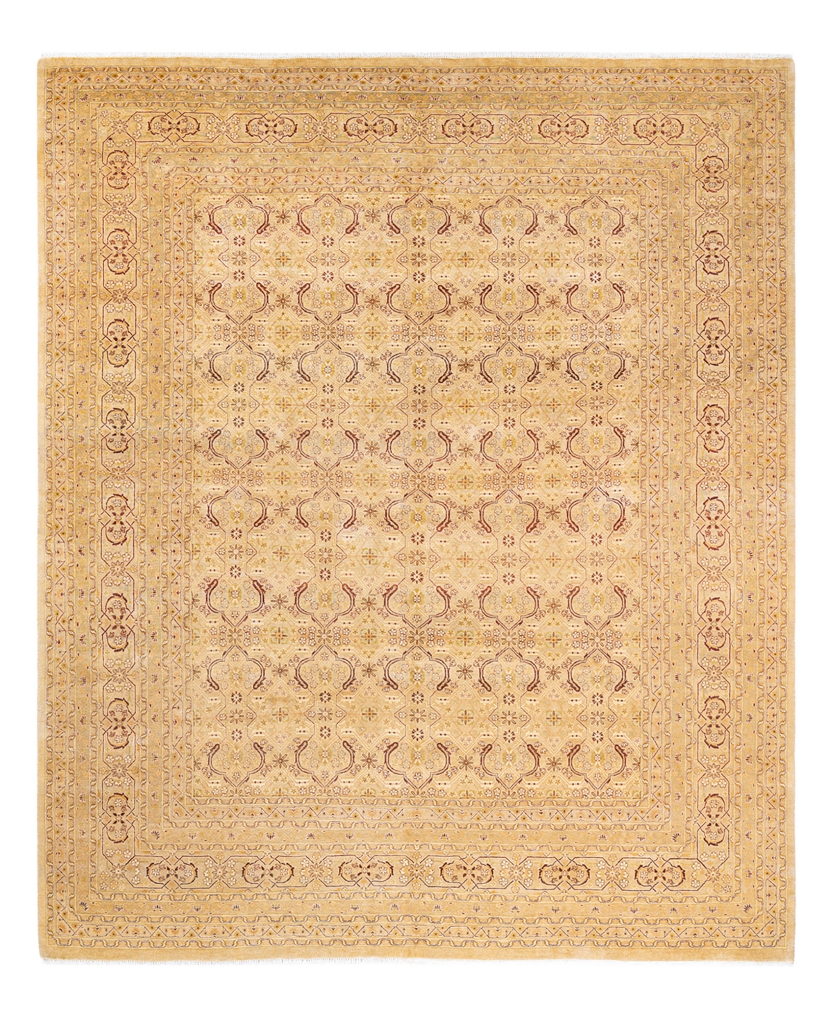 Closeout! Adorn Hand Woven Rugs Mogul M1250 8'3in x 10'3in Area Rug - Ivory
