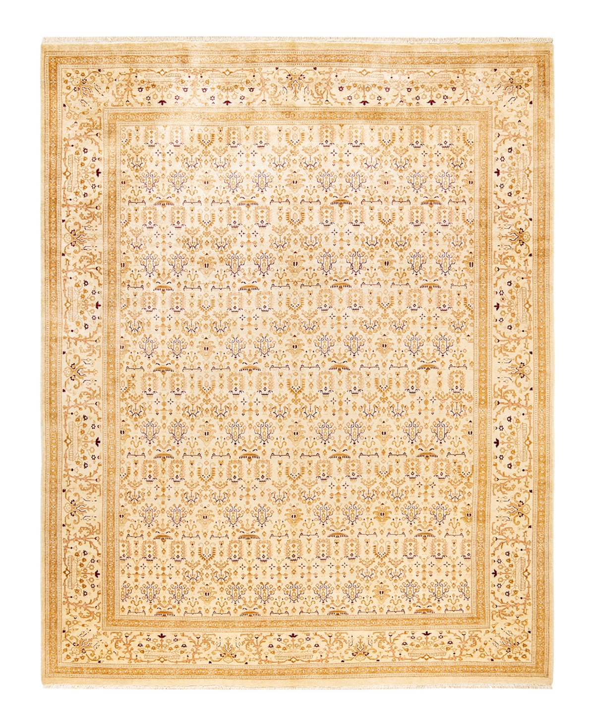 Closeout! Adorn Hand Woven Rugs Mogul M1462 7'10in x 10'2in Area Rug - Ivory