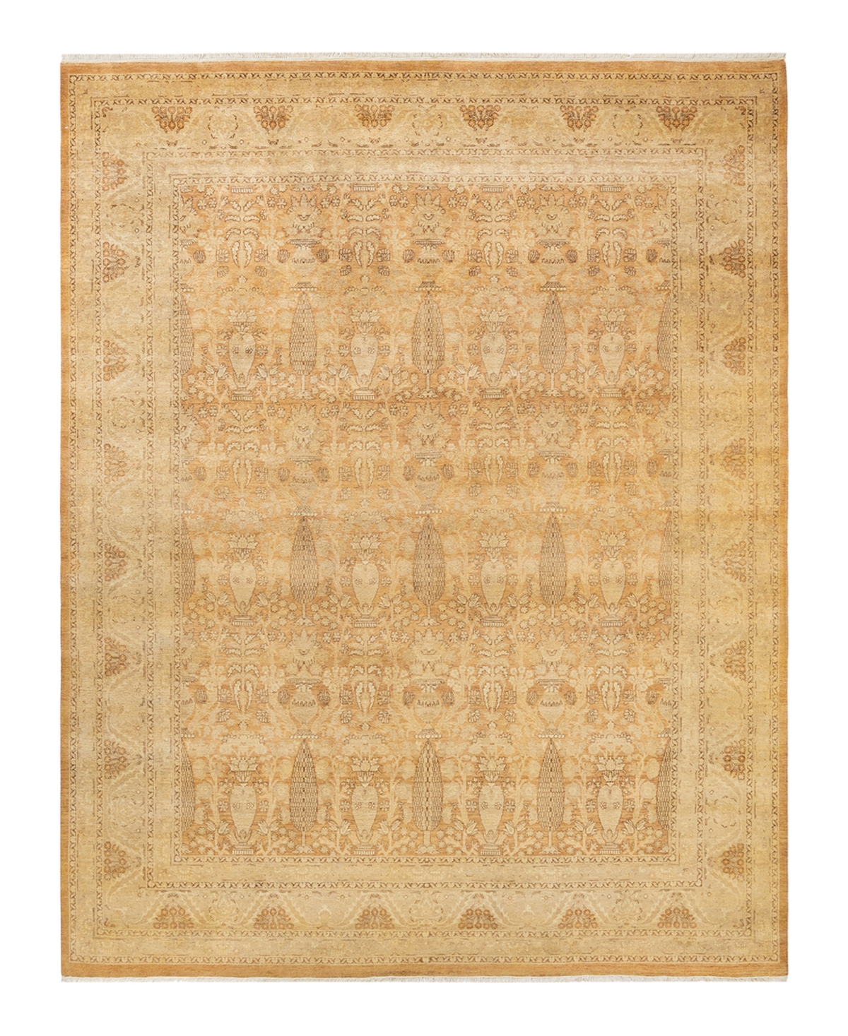 Closeout! Adorn Hand Woven Rugs Mogul M1598 8'1in x 10'2in Area Rug - Brown