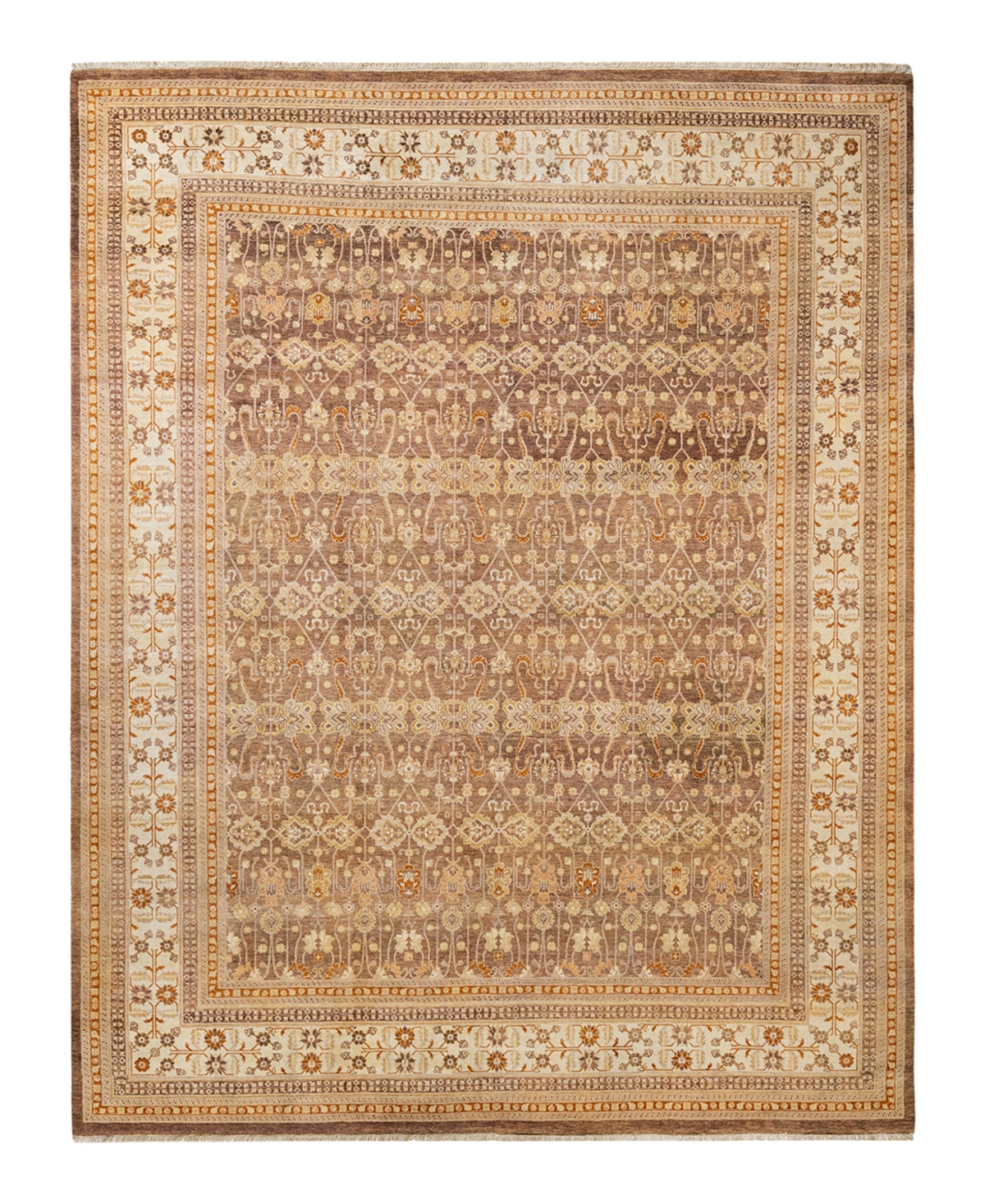 Closeout! Adorn Hand Woven Rugs Mogul M1602 8'3in x 10'5in Area Rug - Green