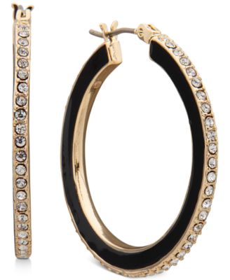 dkny earrings hoops