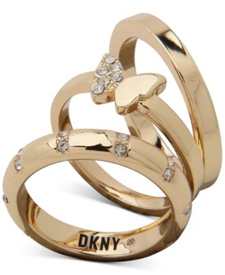 dkny gold ring