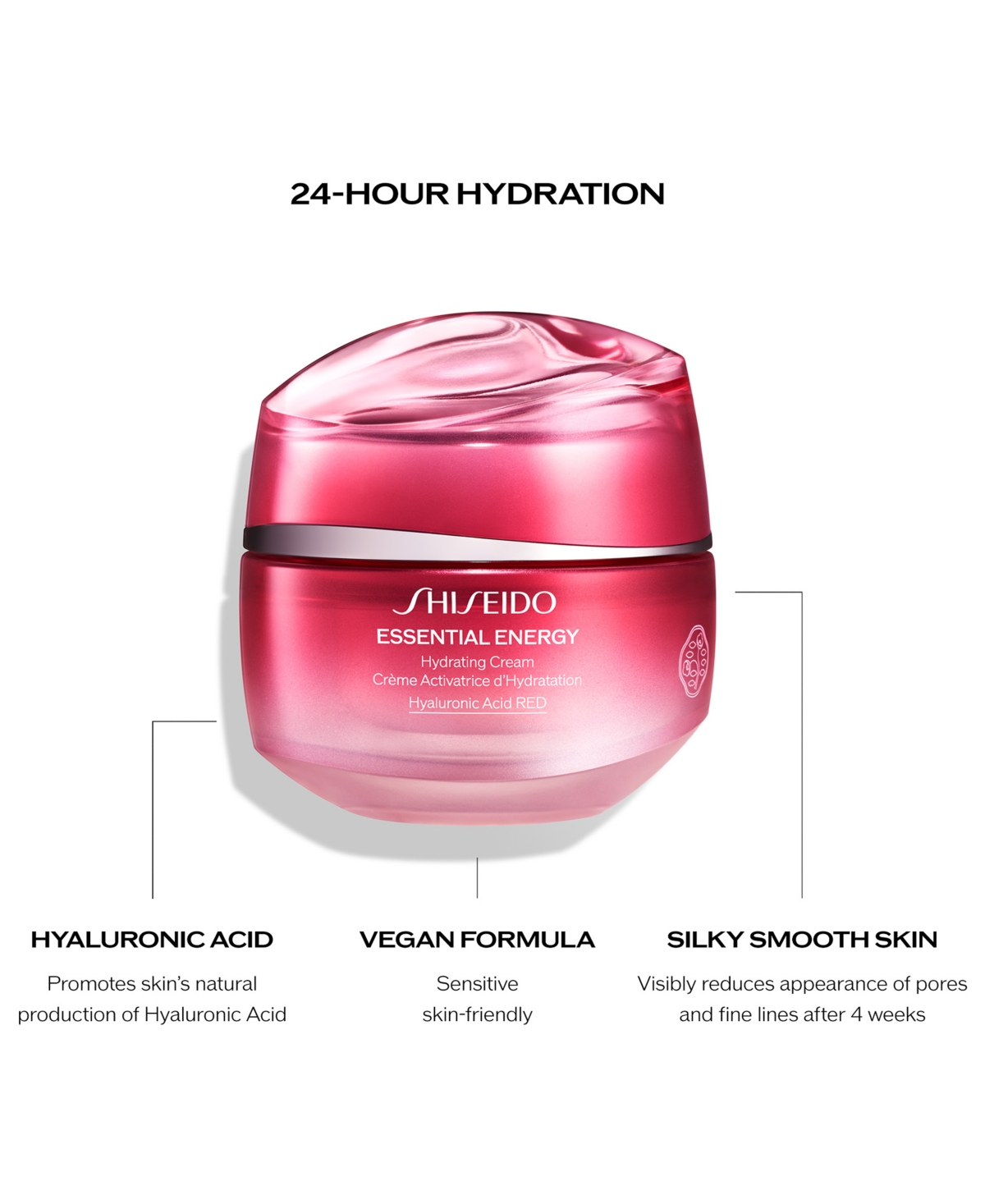 Shiseido Essential Energy Hydrating Cream Mini, oz
