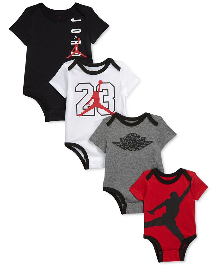 forbruger auditorium dechifrere Jordan Baby Boys 4-Pc. Bodysuit Set & Reviews - All Baby - Kids - Macy's