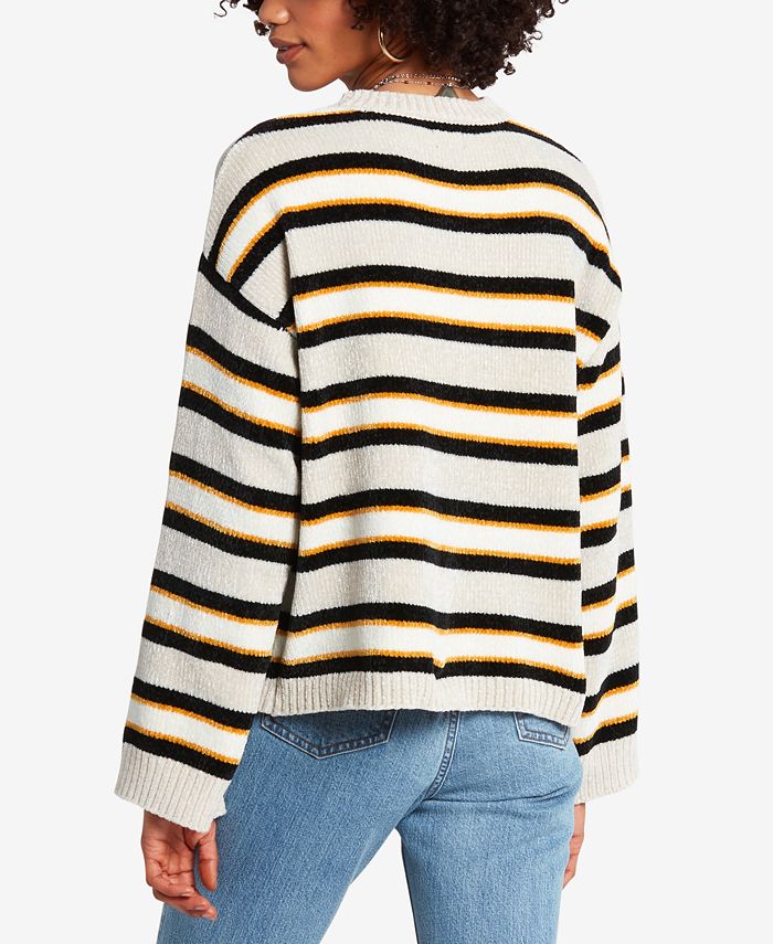 Volcom Juniors' Bubble Tea Striped Sweater & Reviews - Sweaters ...