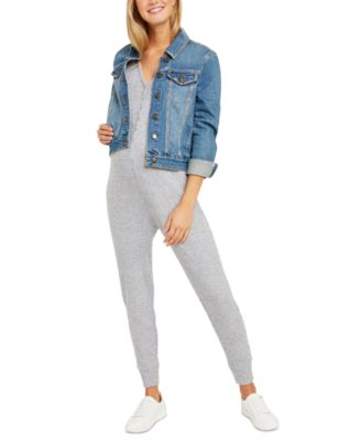 Knit Maternity Jumpsuit