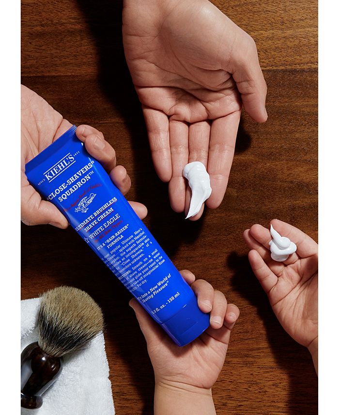 Kiehl's Since 1851 Ultimate Brushless Shave Cream with Menthol White
