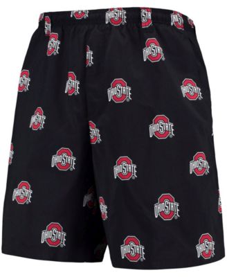 Men's Black Ohio State Buckeyes Backcast II 8" Omni-Shade Hybrid Shorts