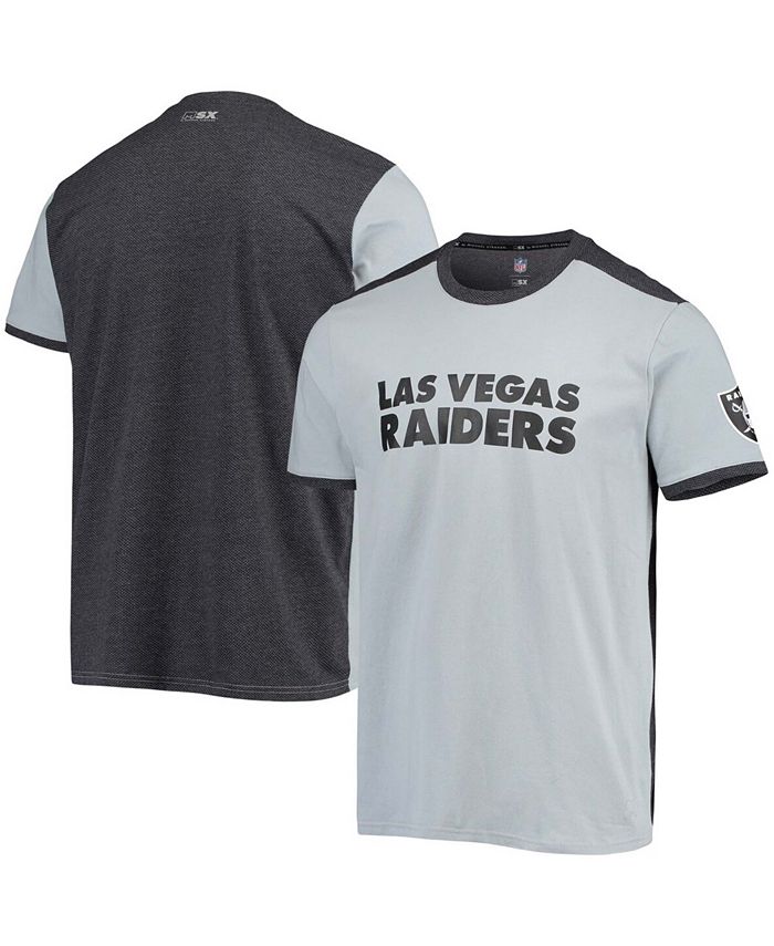 Men's Mitchell & Ness Black Las Vegas Raiders Jumbotron T-Shirt