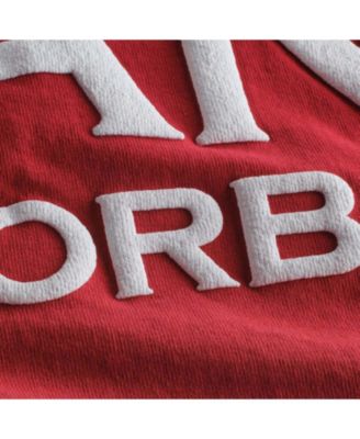 Women's Cardinal Arkansas Razorbacks Ombre Long Sleeve Dip-Dyed