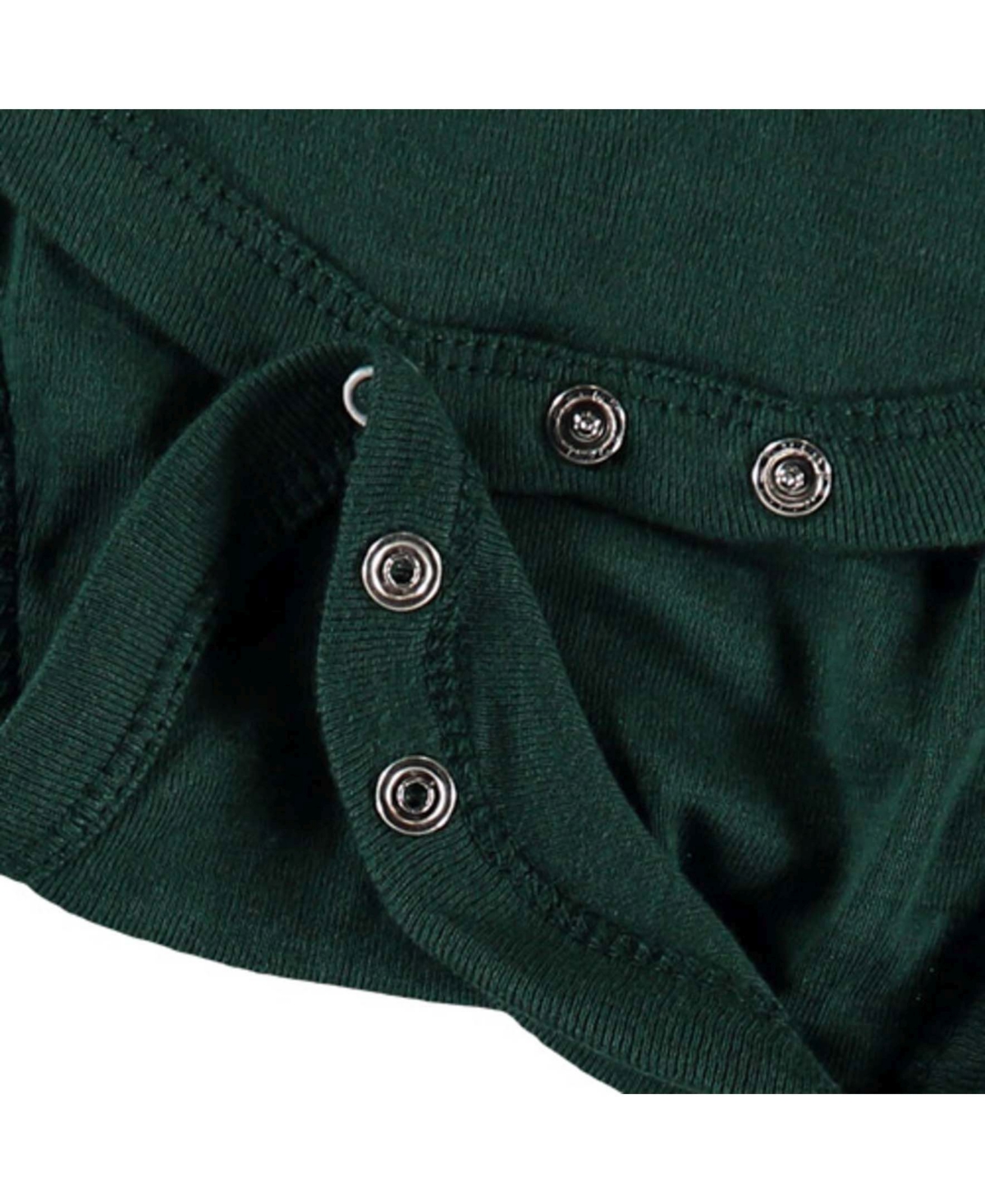 Infant Boys and GirlsMichigan State Spartans Big Logo Bodysuit - Green