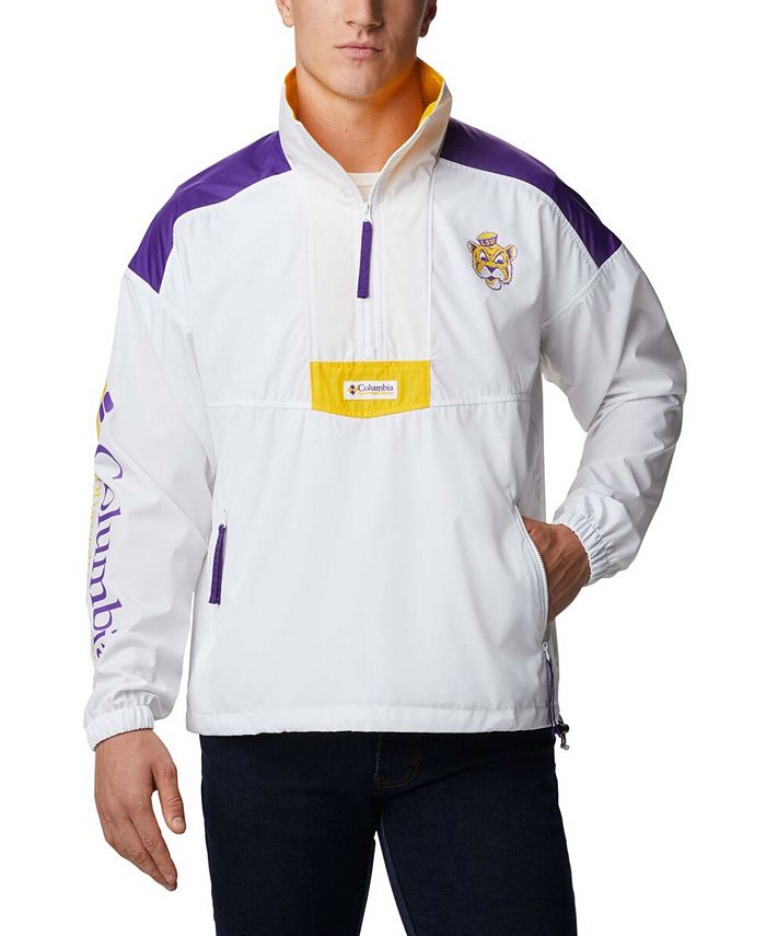 White sales lsu windbreaker