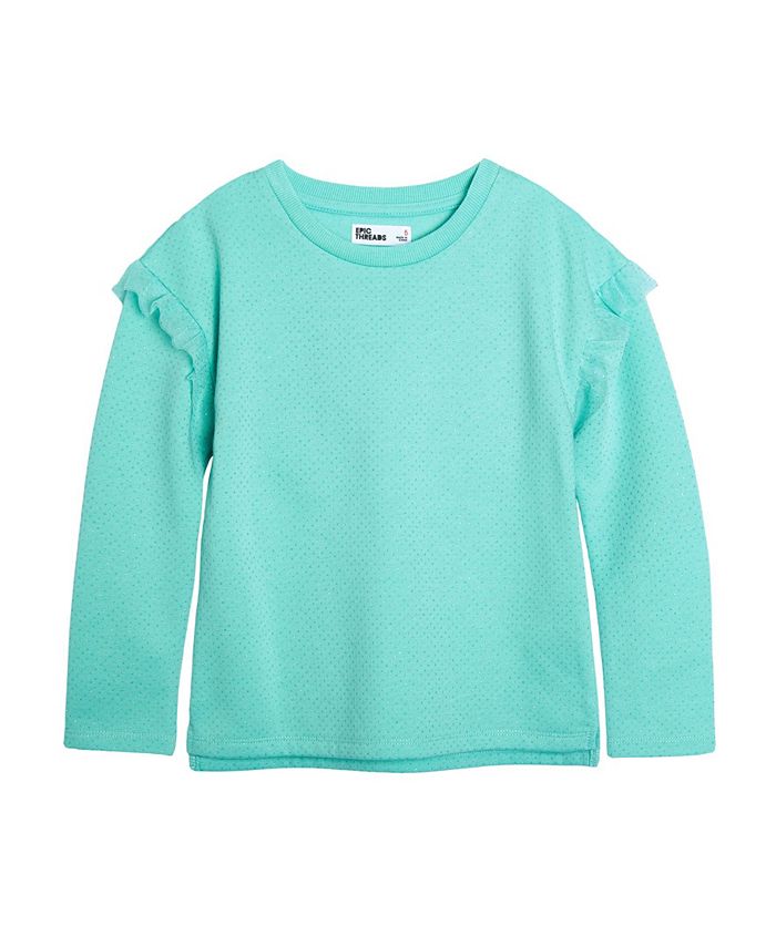 Epic Threads Little Girls Long Sleeve Drop Shoulder Tshirt Macy's