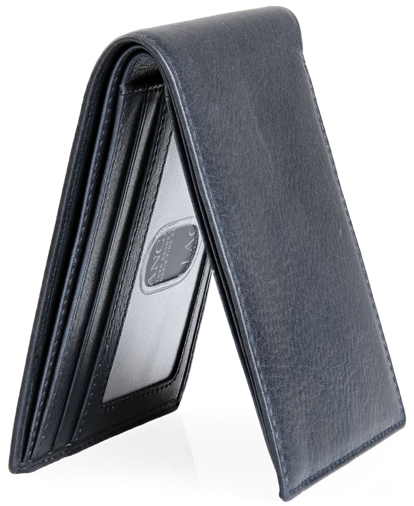 Мужской кошелёк Mancini Bellagio Collection Bifold Wallet, цвет: Чёрный — фото 6