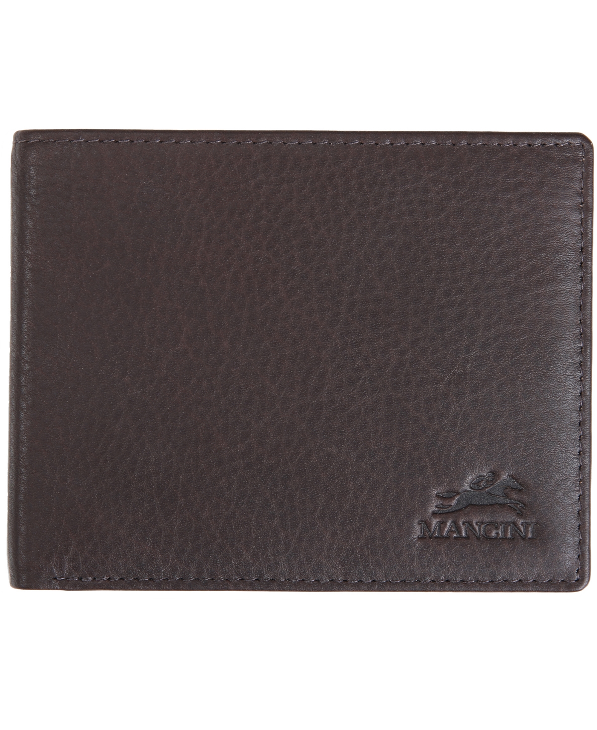 Men's Monterrey Collection Center Wing Wallet - Black