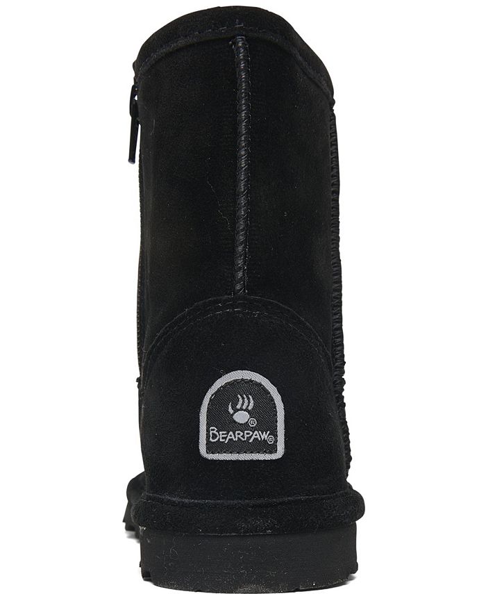 BEARPAW Toddler Girls Elle Zipper Casual Boots from Finish Line