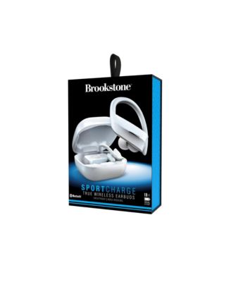 brookstone sport charge true wireless earbuds