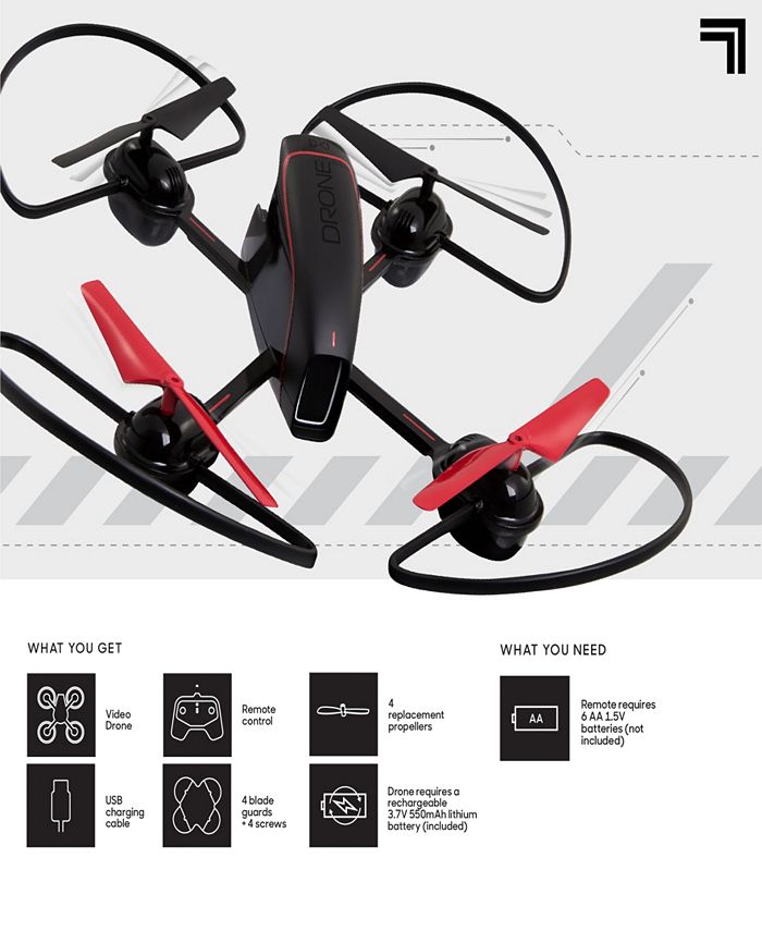Sharper Image 10" Mach X Video Drone with Streaming Camera & Reviews