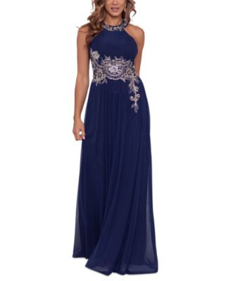 Betsy \u0026 Adam Embroidered-Waist Dress 