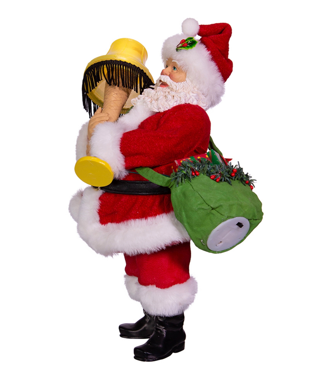 Kurt Adler Leg Lamp Fabriche Santa with Light