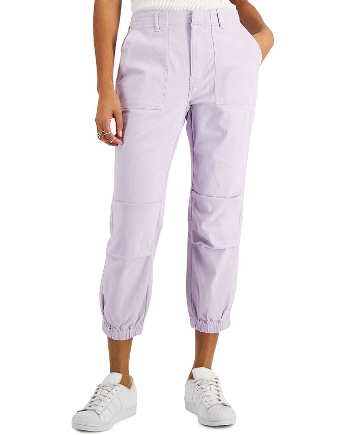 Tinseltown Juniors' Utility Joggers Macy's