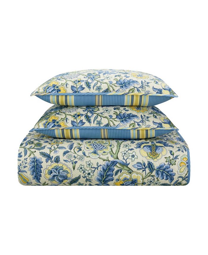 Waverly Imperial Dress 4 Piece Quilt Set, King Macy's