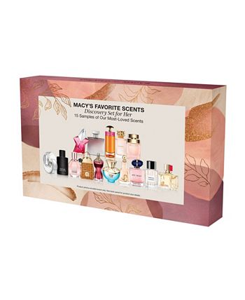 Created For Macy's Macy's Favorite Scents 15-Pc. Sampler Discovery Set ...