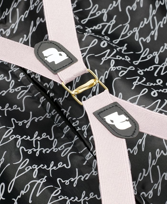 KARL LAGERFELD PARIS Karl Lagerfeld Chevron 28" Hardside Spinner