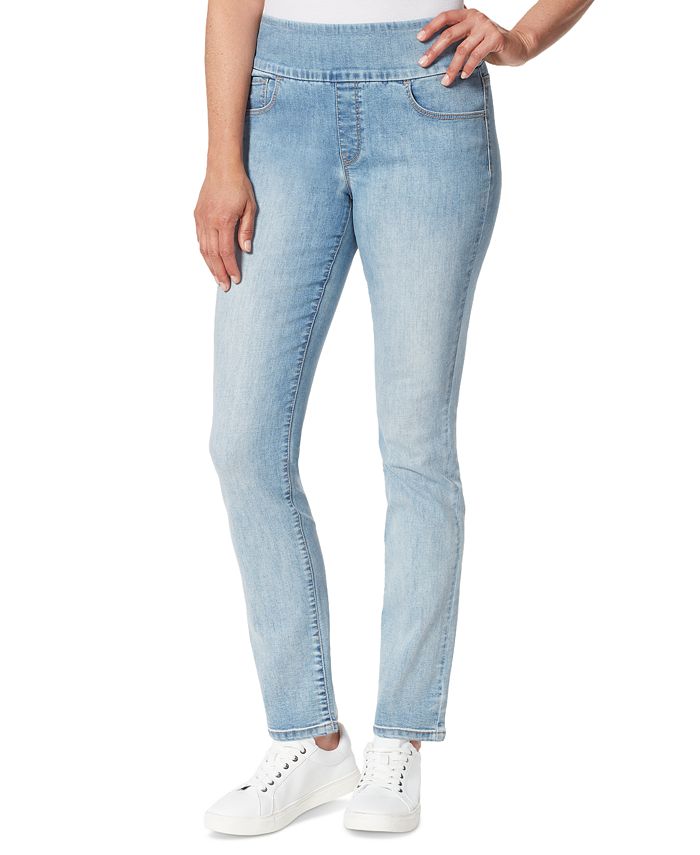 Gloria Vanderbilt Amanda Pull-On Jeans - Macy's