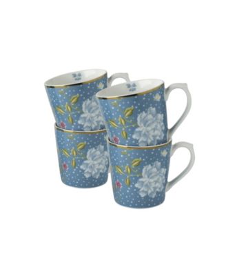 CLOSEOUT! Laura Ashley Heritage Collectables 17 Oz Seaspray Uni Mugs in ...