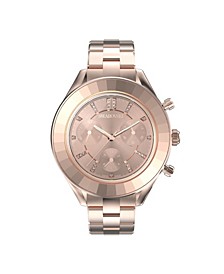 Women's Octea Lux Sport Watch Rose Gold-Tone Physical Vapor Deposition Stainless Steel Bracelet Watch 37mm