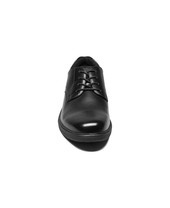 Nunn Bush Men's Kore Pro Plain Toe Oxford with Slip Resistant Comfort ...