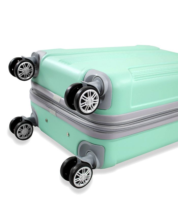 american green travel suitcase