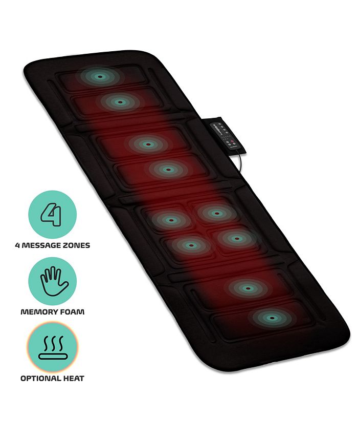 Belmint 10Motor Plush Massage Mat For FullBody Relief Features