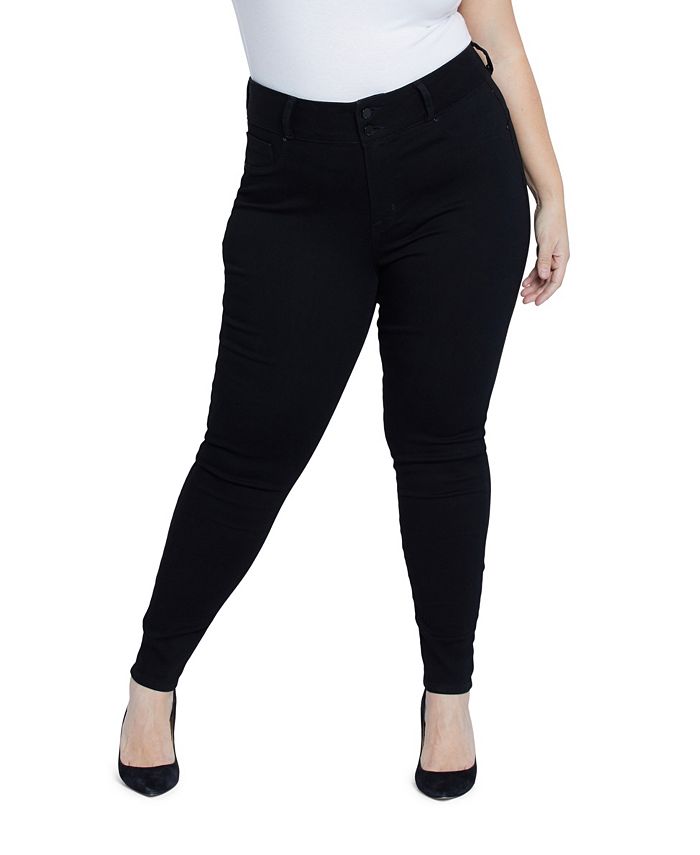 Seven7 Plus Size High Rise Curvy Legging & Reviews - Jeans - Plus Sizes ...