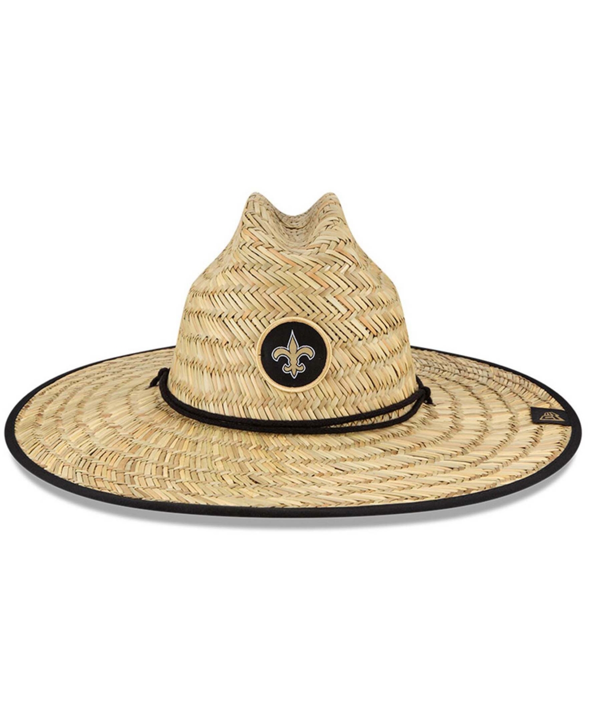 Men'sNew Orleans Saints 2021 Nfl Training Camp Official Straw Lifeguard Hat - Natural