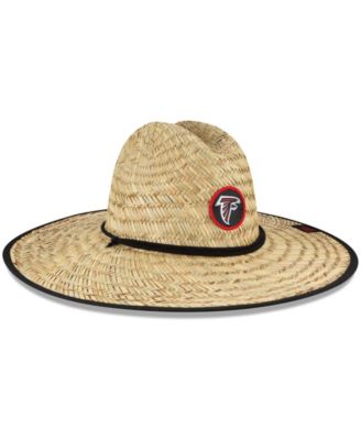 Men's Natural Atlanta Falcons 2021 NFL Training Camp Official Straw Lifeguard Hat