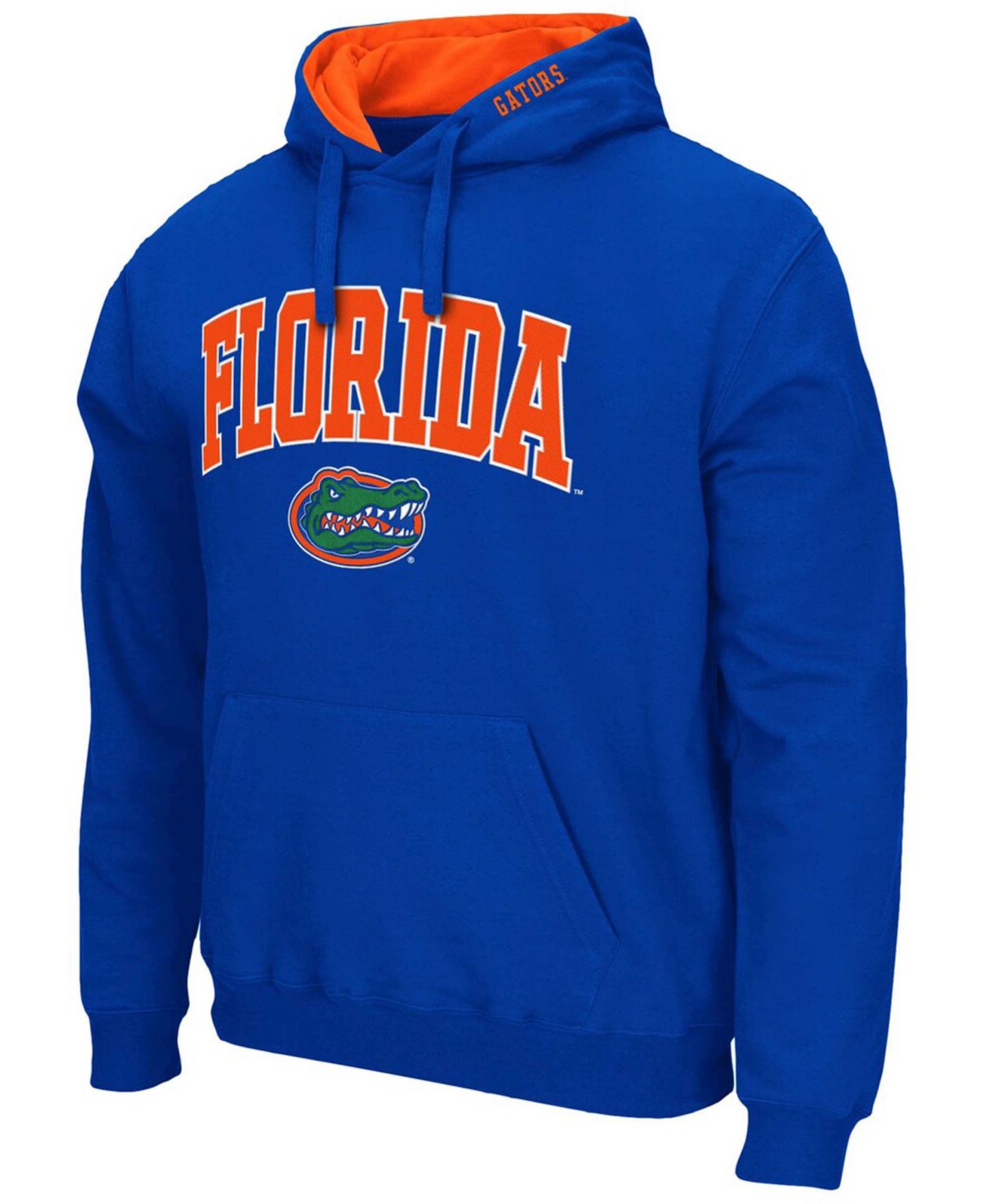 Мужское худи Colosseum Florida Gators Arch Logo 3.0 Pullover, цвет: Королевский синий — фото 2