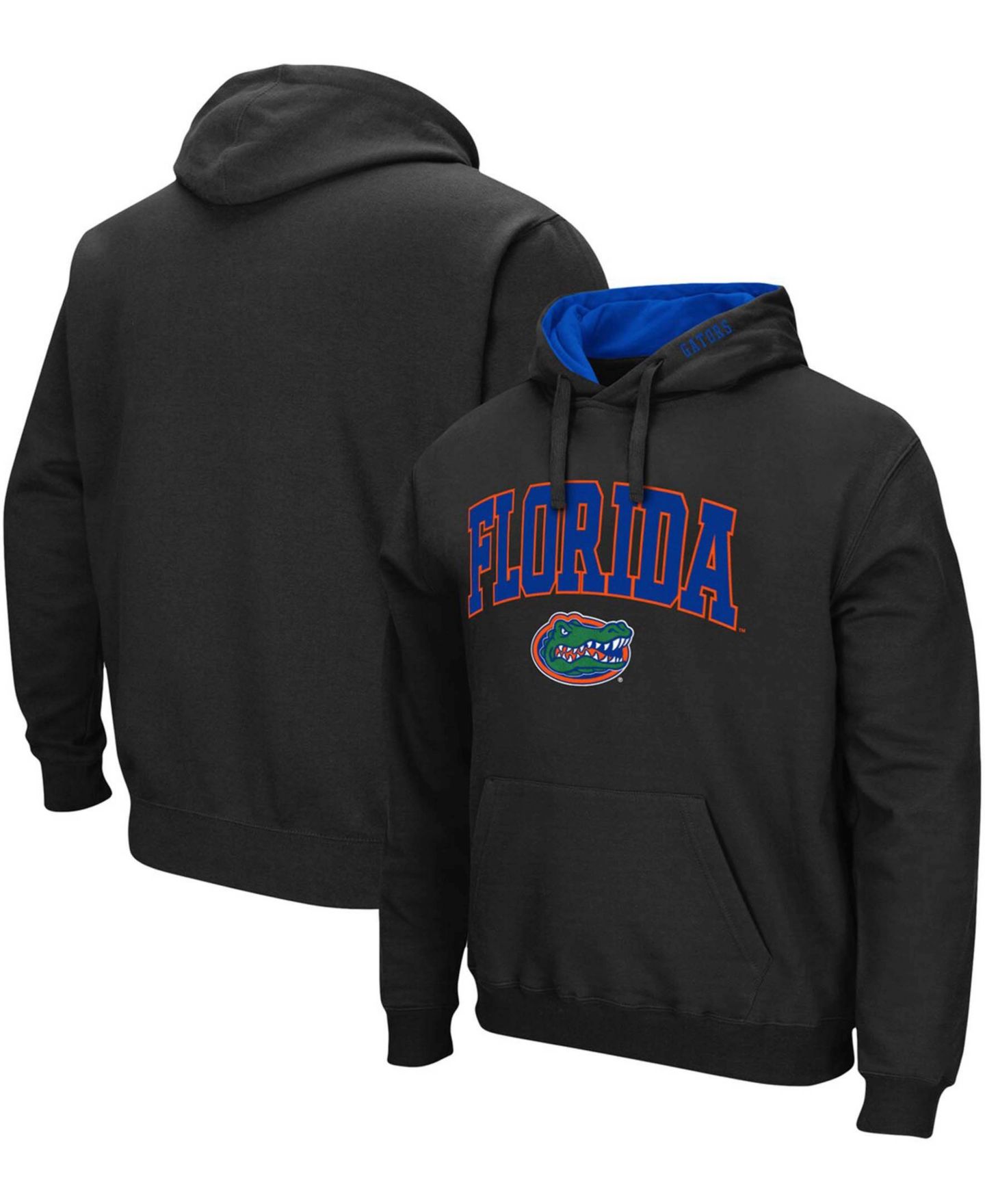 Мужское худи Colosseum Florida Gators Arch Logo 3.0 Pullover, цвет: Королевский синий — фото 4