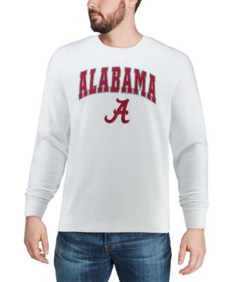 Men's Alabama Tide Arch Logo Crew Neck Sweatshirt