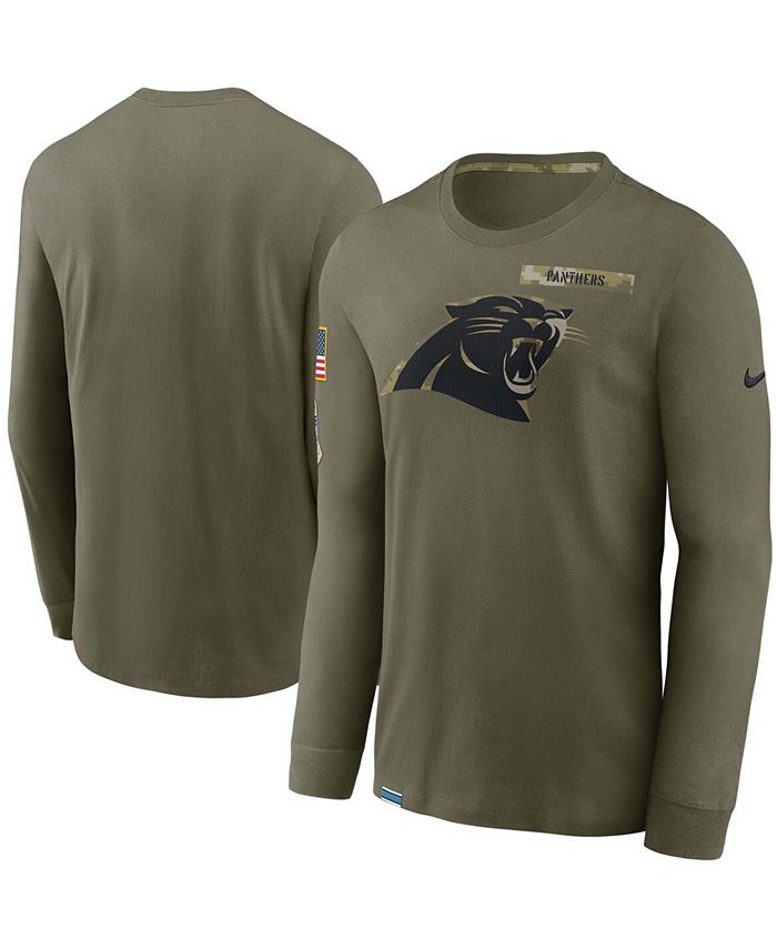 Nike / Men's Carolina Panthers Salute to Service Camouflage Hoodie