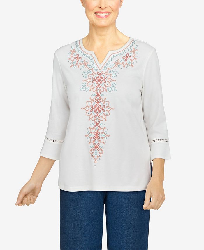 Macys alfred clearance dunner tops