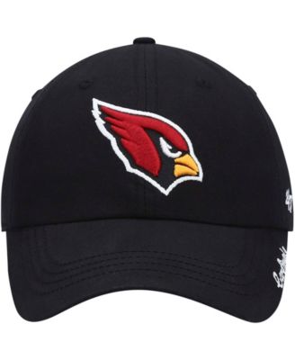 Women's Black Arizona Cardinals Miata Clean Up Primary Adjustable Hat